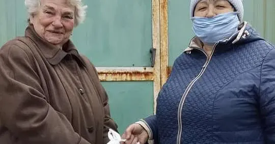Фото центру "Берегиня" Люди похилого віку та люди з інвалідністю мають опору!