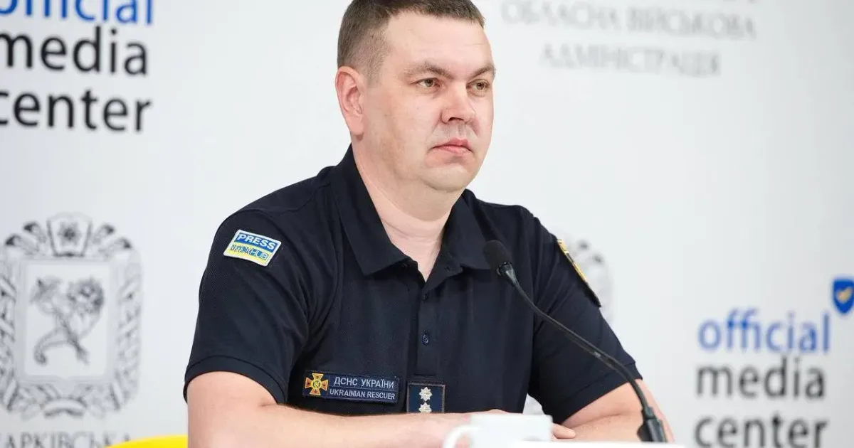 Фото пресцентру ХОВА Одна з них – з Дергачівської громади. Про це під час брифінгу повідомив речник ГУ ДСНС України у Харківській області Євген Василенко.
